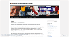 Desktop Screenshot of ne10wsoccer.wordpress.com