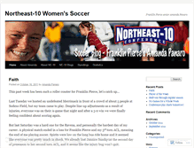 Tablet Screenshot of ne10wsoccer.wordpress.com