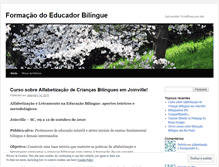 Tablet Screenshot of educadorbilingue.wordpress.com