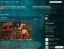 Tablet Screenshot of idiotaignorante.wordpress.com