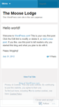 Mobile Screenshot of fromthemindofmoose.wordpress.com