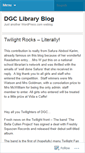 Mobile Screenshot of dgclibrary.wordpress.com