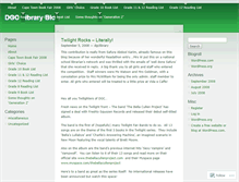 Tablet Screenshot of dgclibrary.wordpress.com