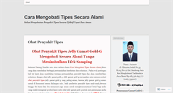 Desktop Screenshot of caramengobatitipessecaraalamii.wordpress.com