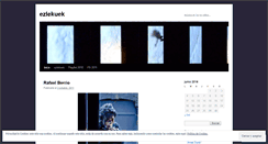 Desktop Screenshot of ezlekuek.wordpress.com