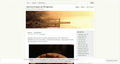 Desktop Screenshot of nursekenny.wordpress.com