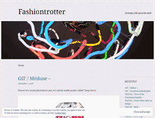 Tablet Screenshot of fashiontrotter.wordpress.com
