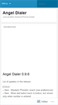 Mobile Screenshot of angeldialer.wordpress.com