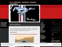 Tablet Screenshot of mustangnizate.wordpress.com