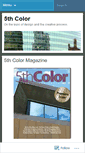 Mobile Screenshot of 5thcolor.wordpress.com