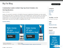 Tablet Screenshot of bigfatblog.wordpress.com