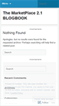 Mobile Screenshot of marketplace21.wordpress.com