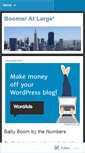 Mobile Screenshot of boomeratlarge.wordpress.com