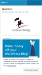 Mobile Screenshot of guidons.wordpress.com
