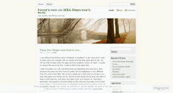 Desktop Screenshot of ingersnotmbadirectorsblog.wordpress.com