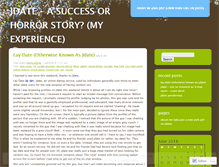 Tablet Screenshot of jdateexperiences.wordpress.com