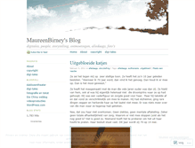 Tablet Screenshot of maureenbirney.wordpress.com