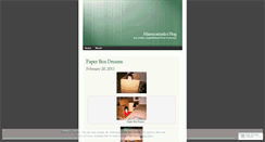 Desktop Screenshot of miaencantada.wordpress.com