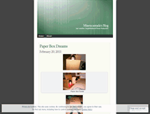 Tablet Screenshot of miaencantada.wordpress.com