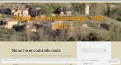 Desktop Screenshot of navapalos.wordpress.com