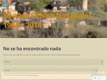 Tablet Screenshot of navapalos.wordpress.com