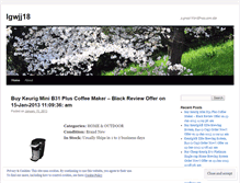 Tablet Screenshot of lgwjj18.wordpress.com