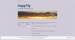 Desktop Screenshot of happ1ly.wordpress.com