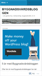 Mobile Screenshot of byggnadsvard.wordpress.com