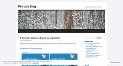 Desktop Screenshot of petrushks.wordpress.com