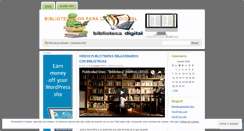 Desktop Screenshot of bibliotecariosdigi.wordpress.com