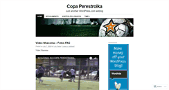 Desktop Screenshot of copaperestroika.wordpress.com