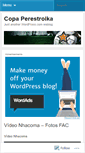 Mobile Screenshot of copaperestroika.wordpress.com