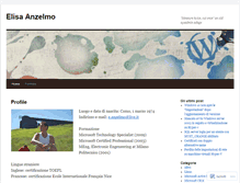 Tablet Screenshot of anzelmo.wordpress.com