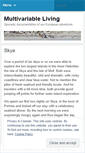 Mobile Screenshot of multivariableliving.wordpress.com
