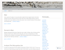 Tablet Screenshot of multivariableliving.wordpress.com