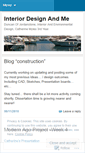 Mobile Screenshot of interiordesignandme.wordpress.com
