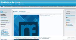 Desktop Screenshot of noticiasdefato.wordpress.com