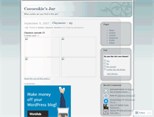 Tablet Screenshot of cococokie.wordpress.com