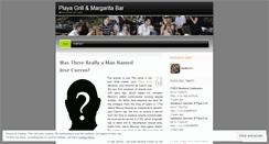 Desktop Screenshot of playagrill.wordpress.com