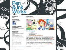 Tablet Screenshot of peninkworks.wordpress.com