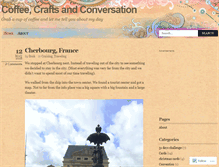 Tablet Screenshot of coffeecraftandconversation.wordpress.com