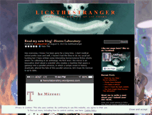 Tablet Screenshot of lickthestranger.wordpress.com