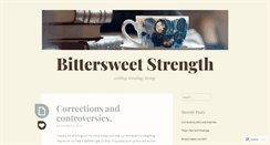 Desktop Screenshot of bittersweetstrength.wordpress.com