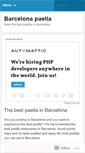 Mobile Screenshot of barcelonapaella.wordpress.com