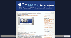 Desktop Screenshot of mackcompanies.wordpress.com