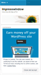 Mobile Screenshot of impresswindow.wordpress.com