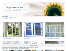 Tablet Screenshot of impresswindow.wordpress.com