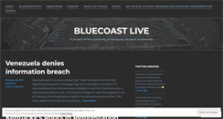 Desktop Screenshot of bluecoastlive.wordpress.com