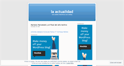 Desktop Screenshot of mediaimprovement.wordpress.com