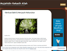 Tablet Screenshot of mujahidinkekasihallah.wordpress.com